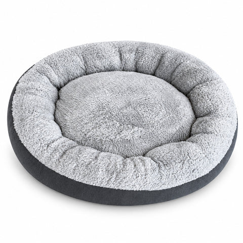 saint joy cuccia per cani e gatti 60x60 cm morbida in 3 colori lettino imbottito con bordo rialzato peluche in poliestere ean 8056819080803