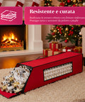 saint joy borsa porta carta regalo con zip e finestra trasparente in tessuto oxford ean 8050043127532