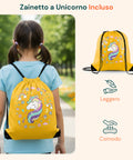 avilia kit creativo bambini 4 12 anni con zaino unicorno e 100 pezzi ean 8056819053623