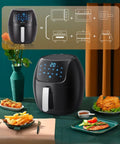 immagine-6-dpm-friggitrice-ad-aria-digitale-8-programmi-e-timer-8l-1800w-nero-ean-8058045252283