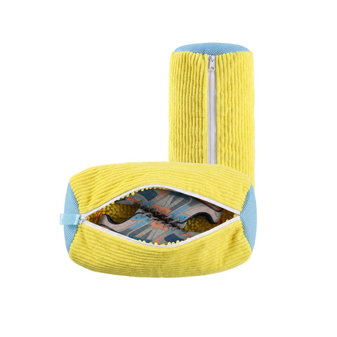 Set de 2 sacs pour lave-linge et sèche-linge en chenille pour chaussures et vêtements délicats 30x20x15 cm