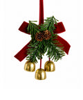 saint joy campanelle natalizie da appendere con rami di pino e fiocco 12x18 cm ean 8050043128294