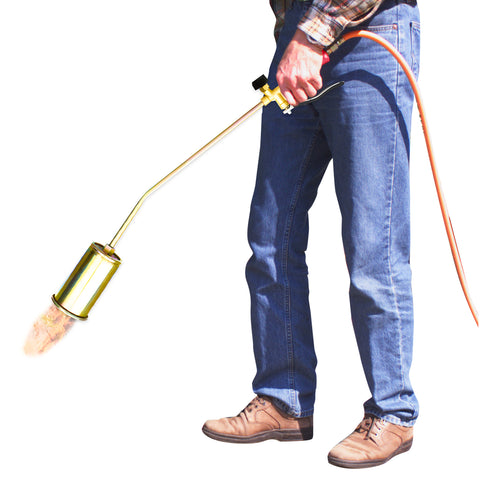Gasbrander van 70 cm met brander ø60 mm en snelbedieningshendel voor professioneel gebruik