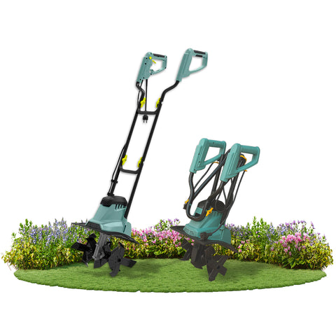 Opvouwbare elektrische tuinfrees, 1050 W, 36 cm