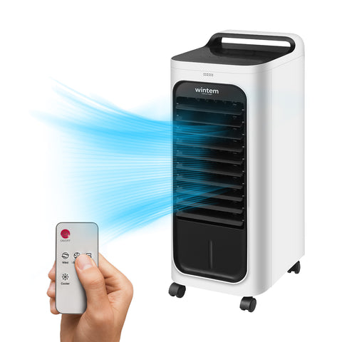 Draagbare verdampingskoeler, 80 W, met timer, 7 l, afstandsbediening en led-display