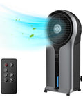Raffrescatore Evaporativo ad Acqua 110W Portatile Silenzioso Serbatoio 5,5L Nero DCG Ean-8052780965347