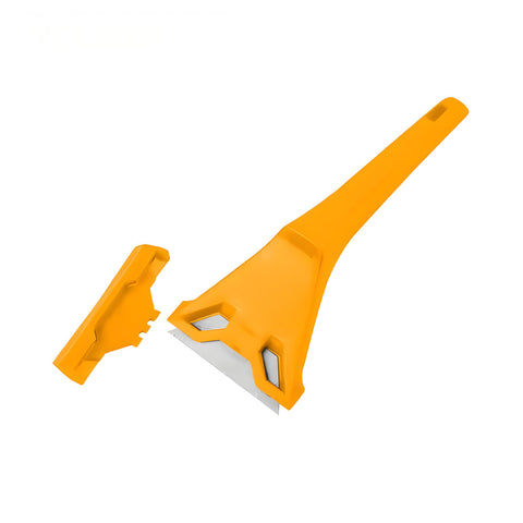 Glasschraper van ABS met SK5-mes van 61x19 mm en beschermhoes