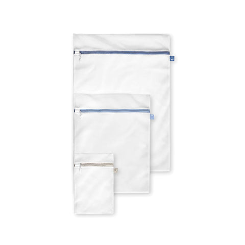 Set van 3 maten nylon waszakken voor wasmachine en droger, herbruikbaar