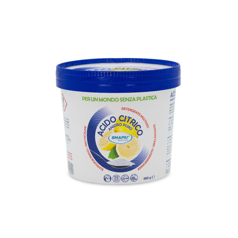 Acide citrique anhydre pur 500g pour le nettoyage naturel, le lave-linge et les cosmétiques DIY