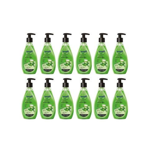 Set van 12 dispensers met vloeibare zeep van 500 ml