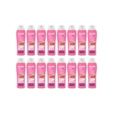 Set van 16 badschuimen met rood fruit van 750 ml