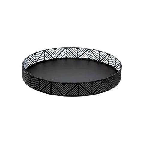 Vide-poches rond en métal 30cm