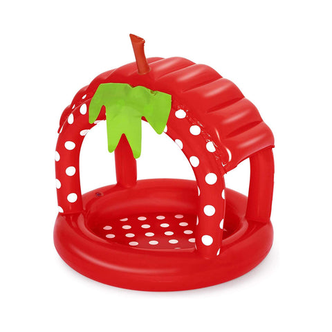 Piscine gonflable en forme de fraise 91cm