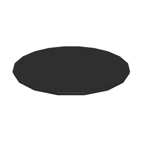 Bâche de piscine ronde gris anthracite de 549cm