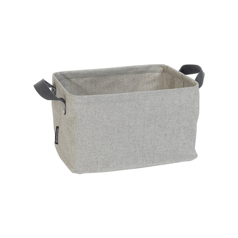 Panier à linge pliable gris