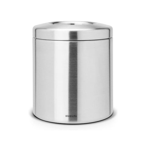 Tafelafvalbak van geborsteld staal 1,5 l