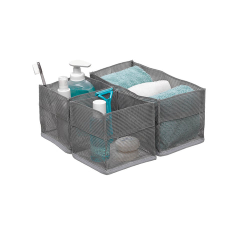 Set de 3 pièces Mesh Organizer rond