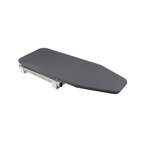 180° opvouwbare strijkplank met uittrekbaar inzetstuk, voor meubelmontage, 45x32x16 cm