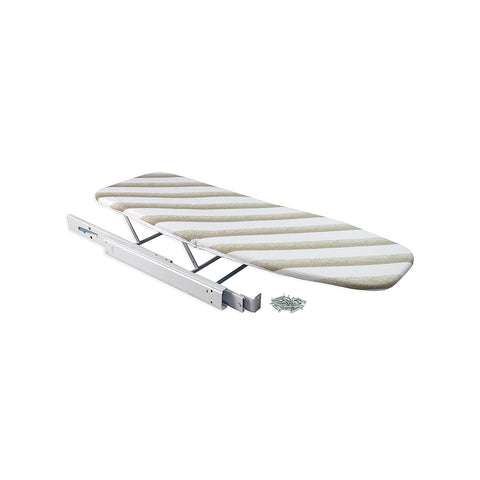 Opvouwbare strijkplank met uittrekbaar inzetstuk voor kast 55x42,5x11 cm