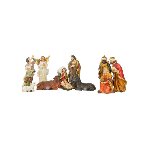 Set de 11 pièces Nativité pour crèche 20cm