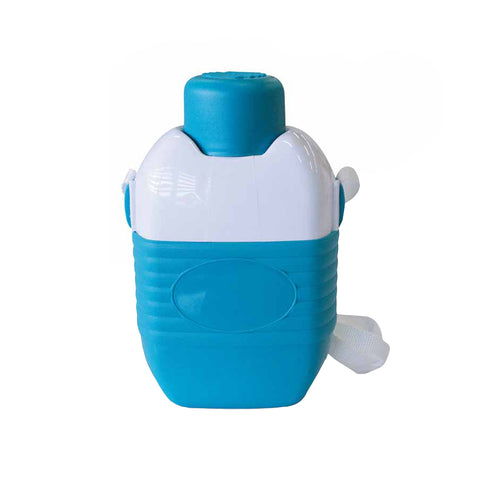 Thermosfles met deksel en draaglus 1 l