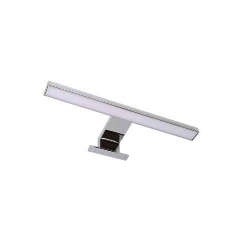 Universele ledlamp voor spiegel van verchroomd ABS, 5 W, 4000 K, 50 cm