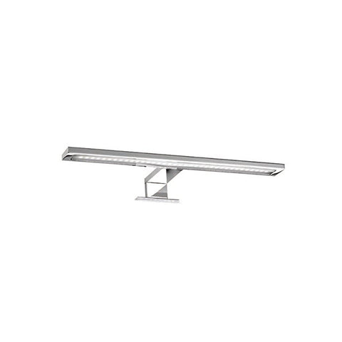 Universele ledlamp voor spiegel van verchroomd ABS, 5 W, 6000 K, 30 cm