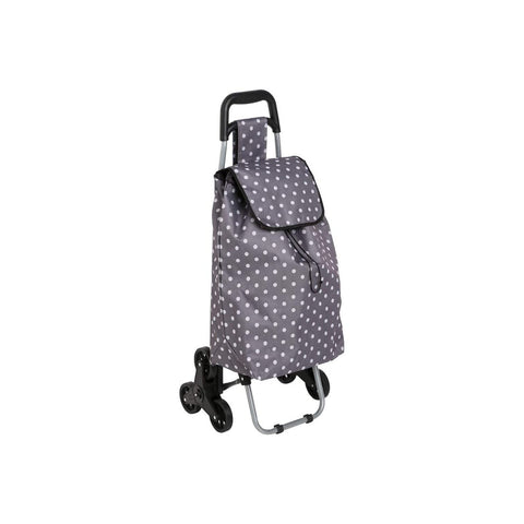 Chariot de courses trolley à 6 roues 30l