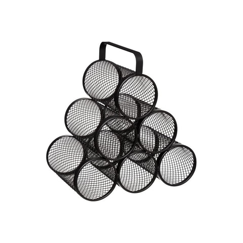 Porte-bouteilles en métal pour 6 bouteilles