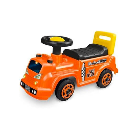Elektrische kinderauto Fast Truck Turbo6000 met claxon, 1-3 jaar