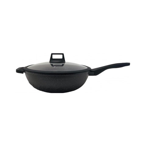 Inductiewok met deksel 32 cm