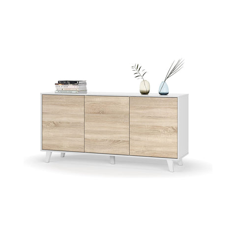 Dressoirkast met 3 deuren 75x154x41cm
