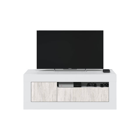 Tv-meubel met 2 deuren, 139x53x42 cm