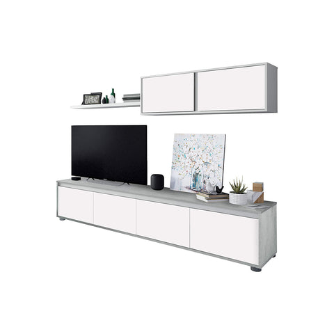 Open wandkast wit 43x41x200cm
