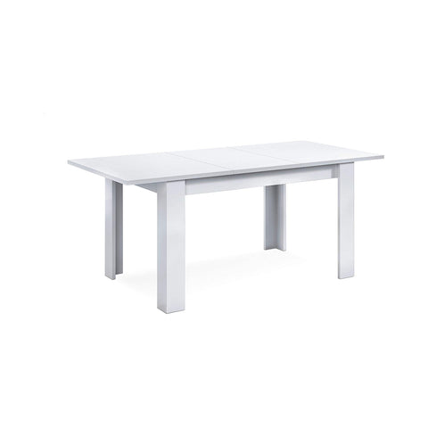 Table extensible blanche 140-190x90x78cm