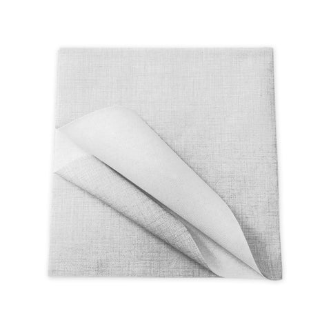 Lot de 100 nappes TNT jetables blanches 100x100cm