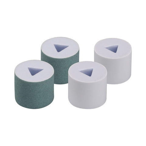 Set met 2 schuurrollers en 2 polijsters voor nagels