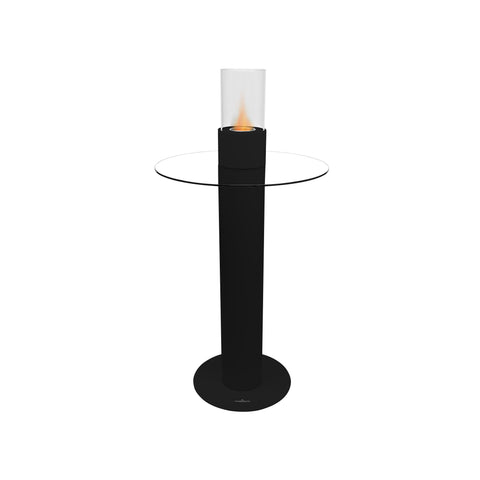 Zwarte Saturno-bio-ethanolvloerhaard