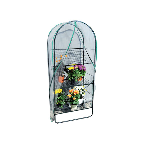 Serre de balcon à 3 niveaux Jolly 70x45x170cm