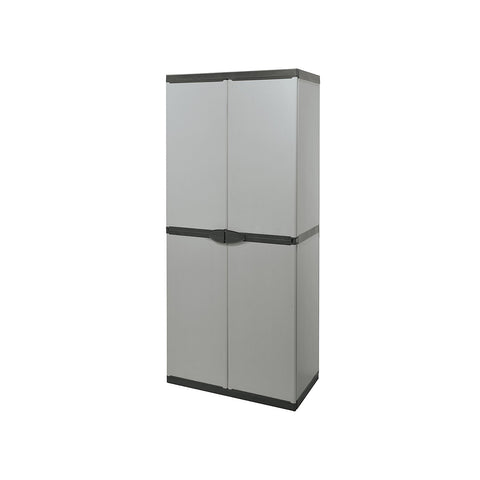 Hoge kast met 2 deuren en 3 legplanken 68x40x165cm