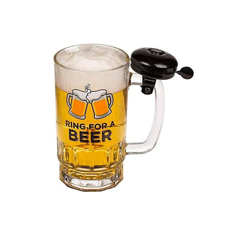 Bierpul ‘Ring for a Beer’ met belletje, 500 ml