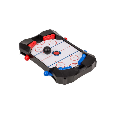Mini-tafelspel flipperkast ijshockey met balletje