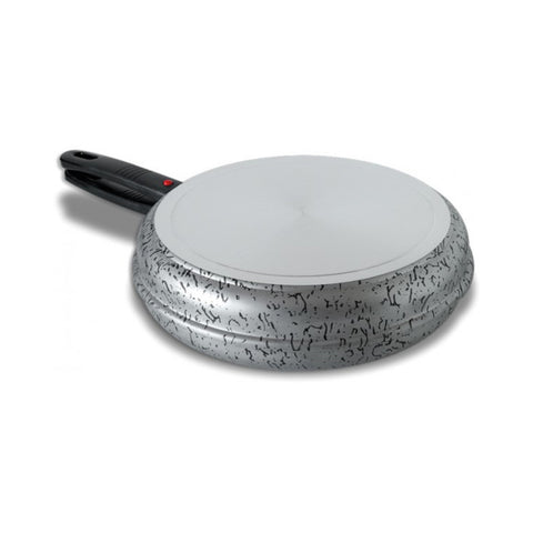 Dubbele omeletpan Girafrittata Argentia Line 28 cm