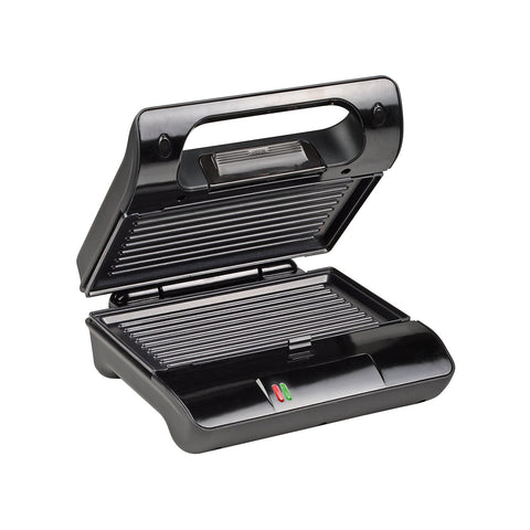 Gril compact pour toasts et sandwichs 23x13cm