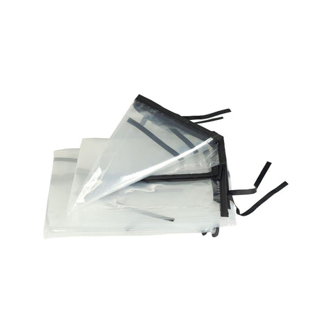 Universele transparante hoes voor droogrek, 260 x 120 cm