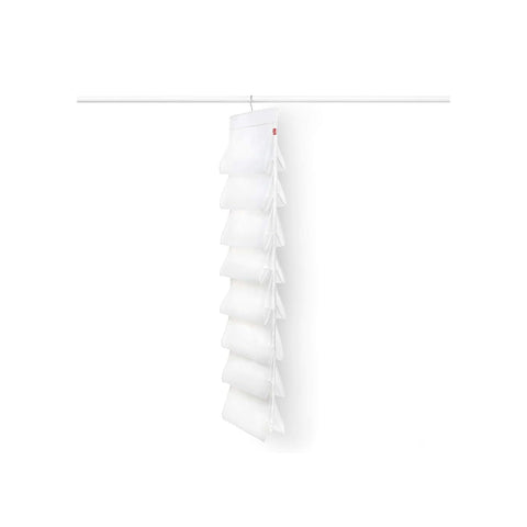 Kastorganizer voor 16 paar schoenen 131x33cm