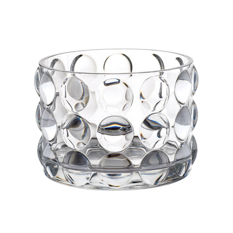 Glazen schaal met Bubble-design 22,5 cm