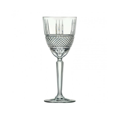 Set van 6 transparante Brillante-glazen 29 cl