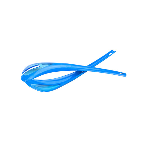Couverts à salade Elite bleus