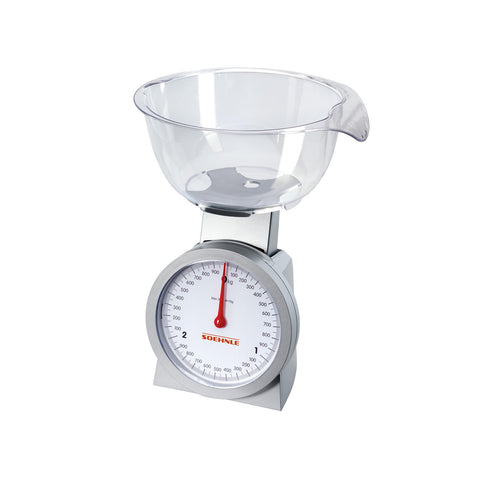Mechanische keukenweegschaal met kom